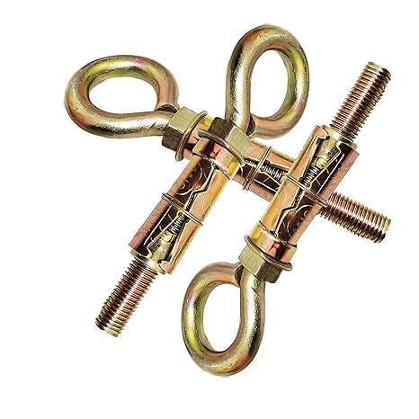 Pure Source India Swing Anchor Fastener Hook – Heavy-Duty Hook for Hanging Swings Indoors & Outdoors